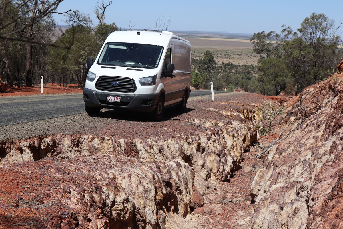 Van life on the road in Australia